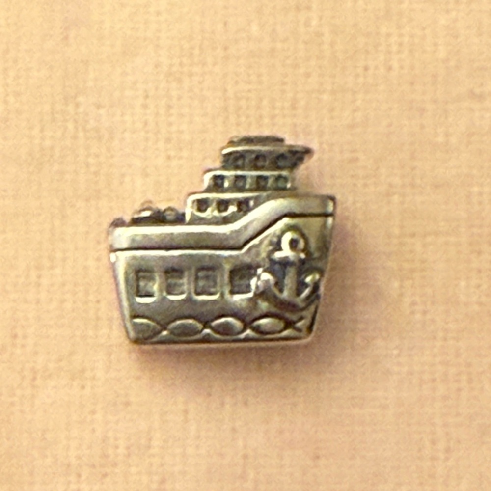 Cruise Ship Charm Compatible with Pandora Bracelet - Picture 2 of 5